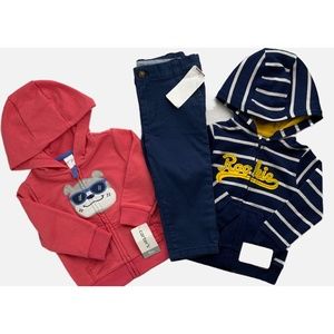 NWT CARTER CLOTHING LOT, SIZE 9-12 MONTHS